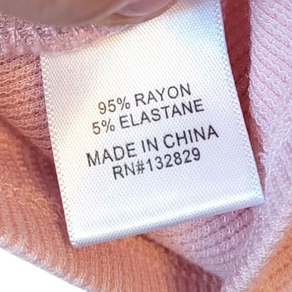 Lovers & Friends Light Blush Celeste Cropped Polo Top - Picture 7 of 7